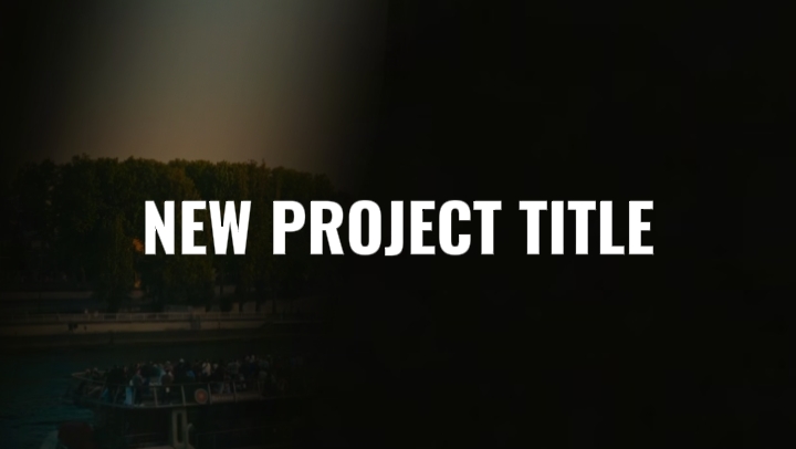 new project title
