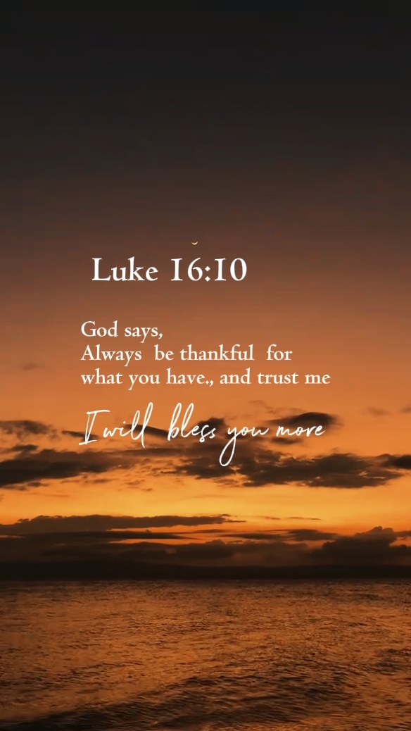 Lucas 16: 10