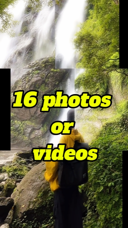 16 photos or videos 