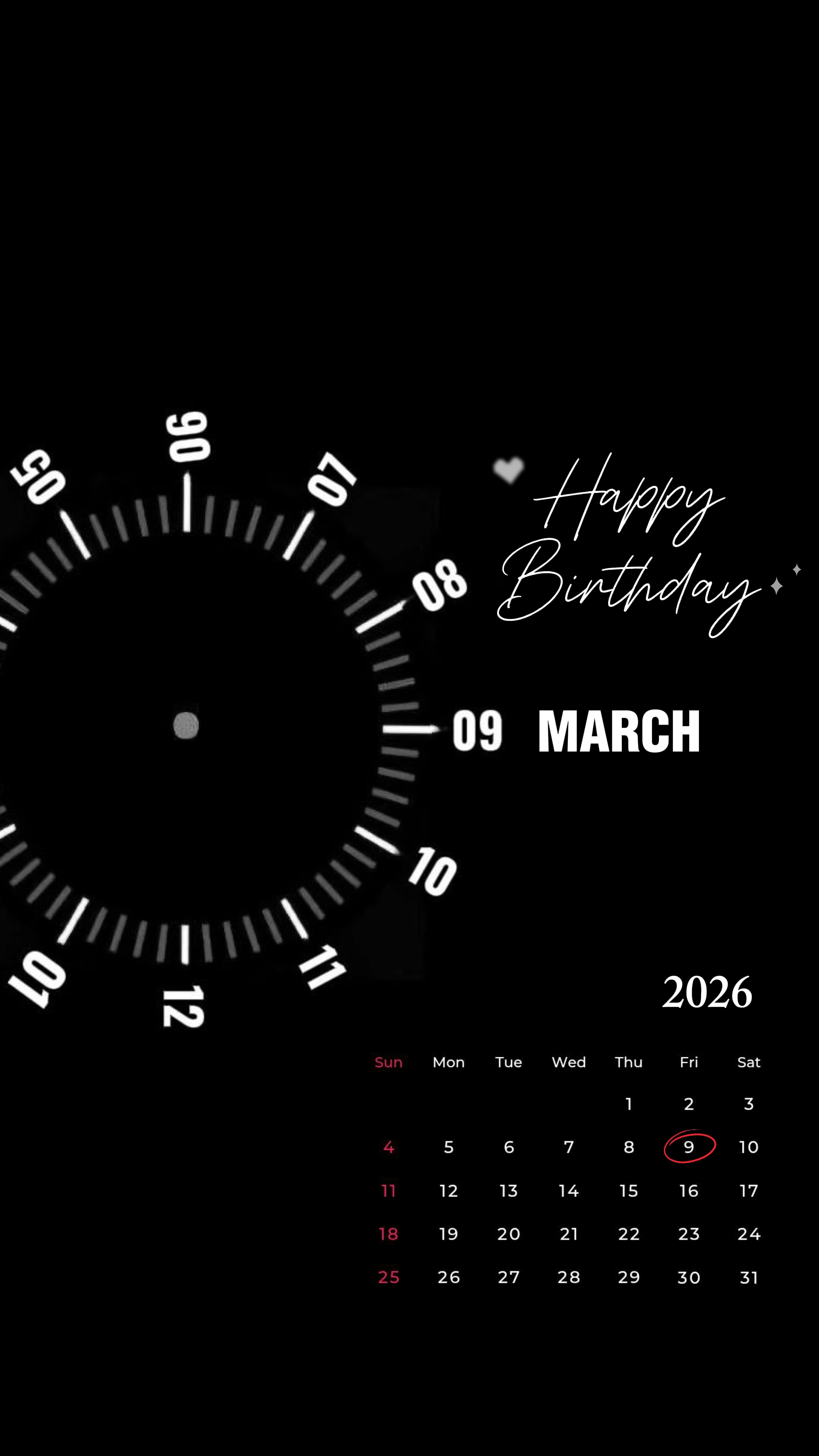 09 mars Hbd