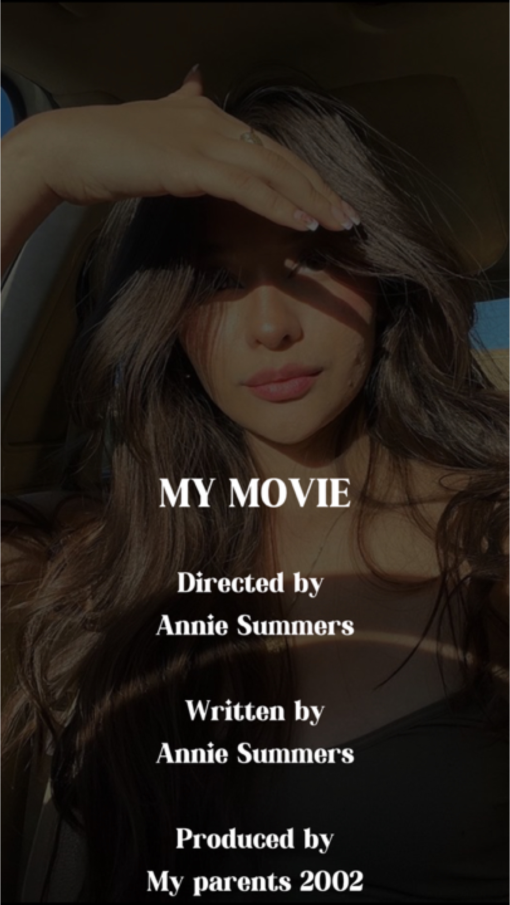 Me as a movie