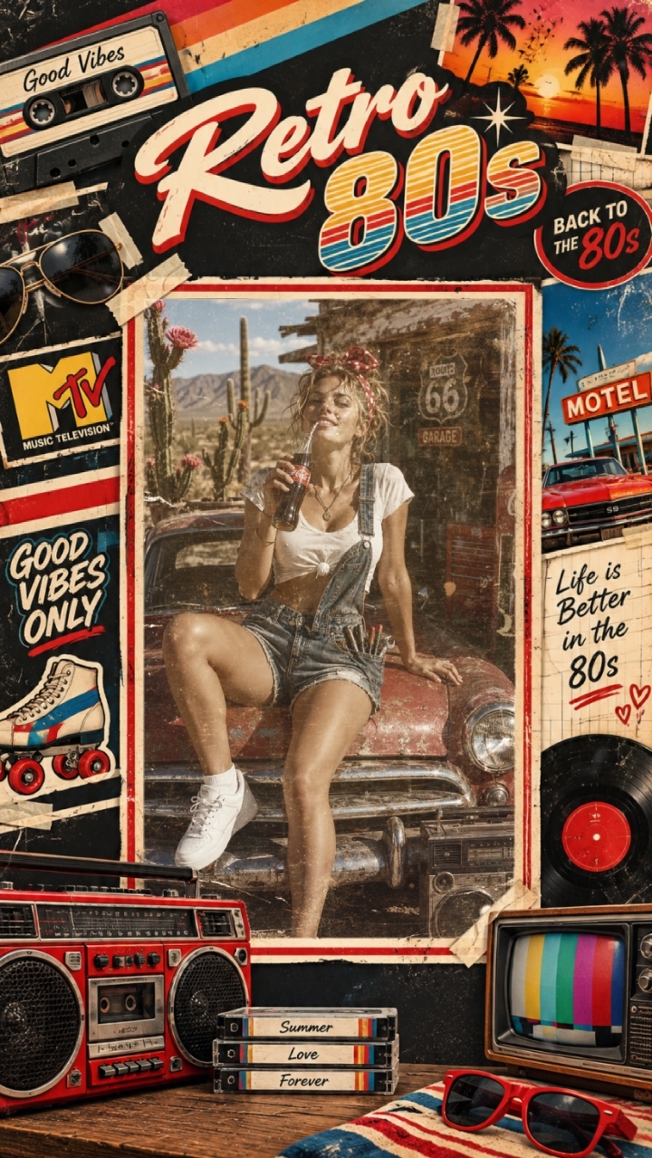 Retro de los 80 