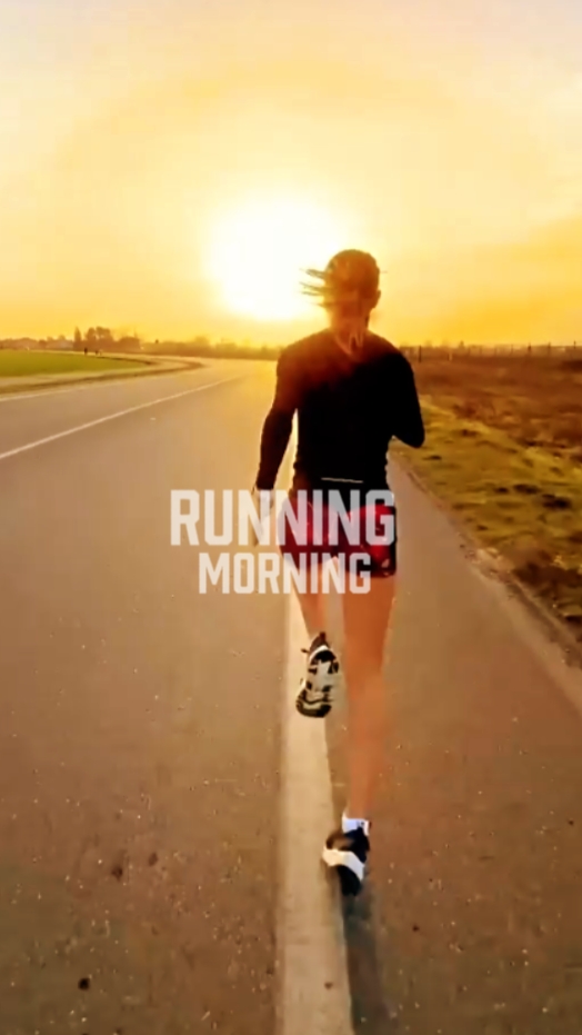Corriendo por la mañana 