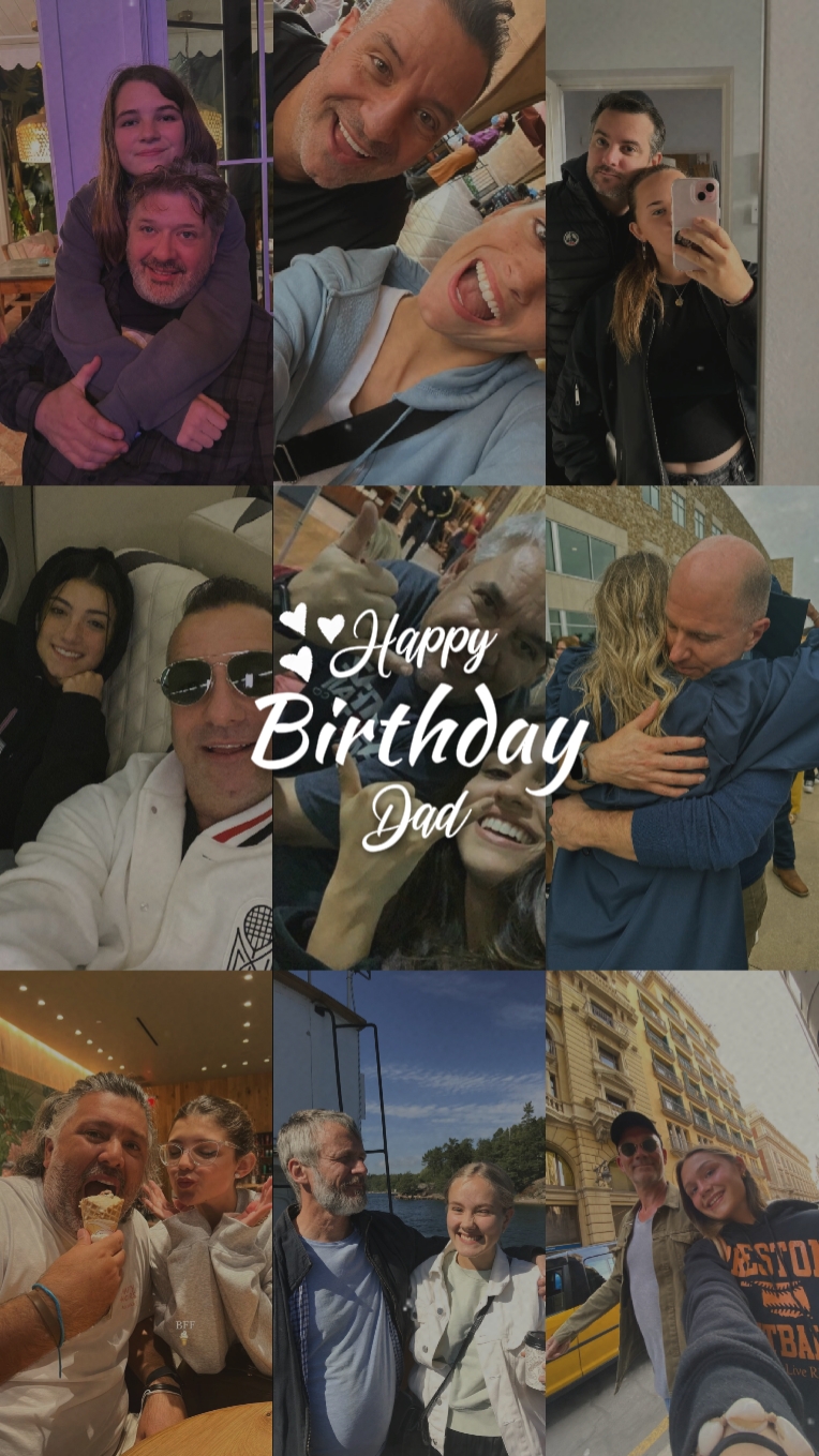 Feliz aniversário pai