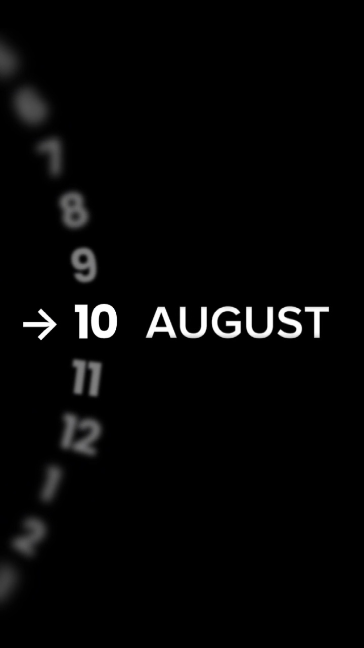 BIRTHDAY 10 AUGUST 