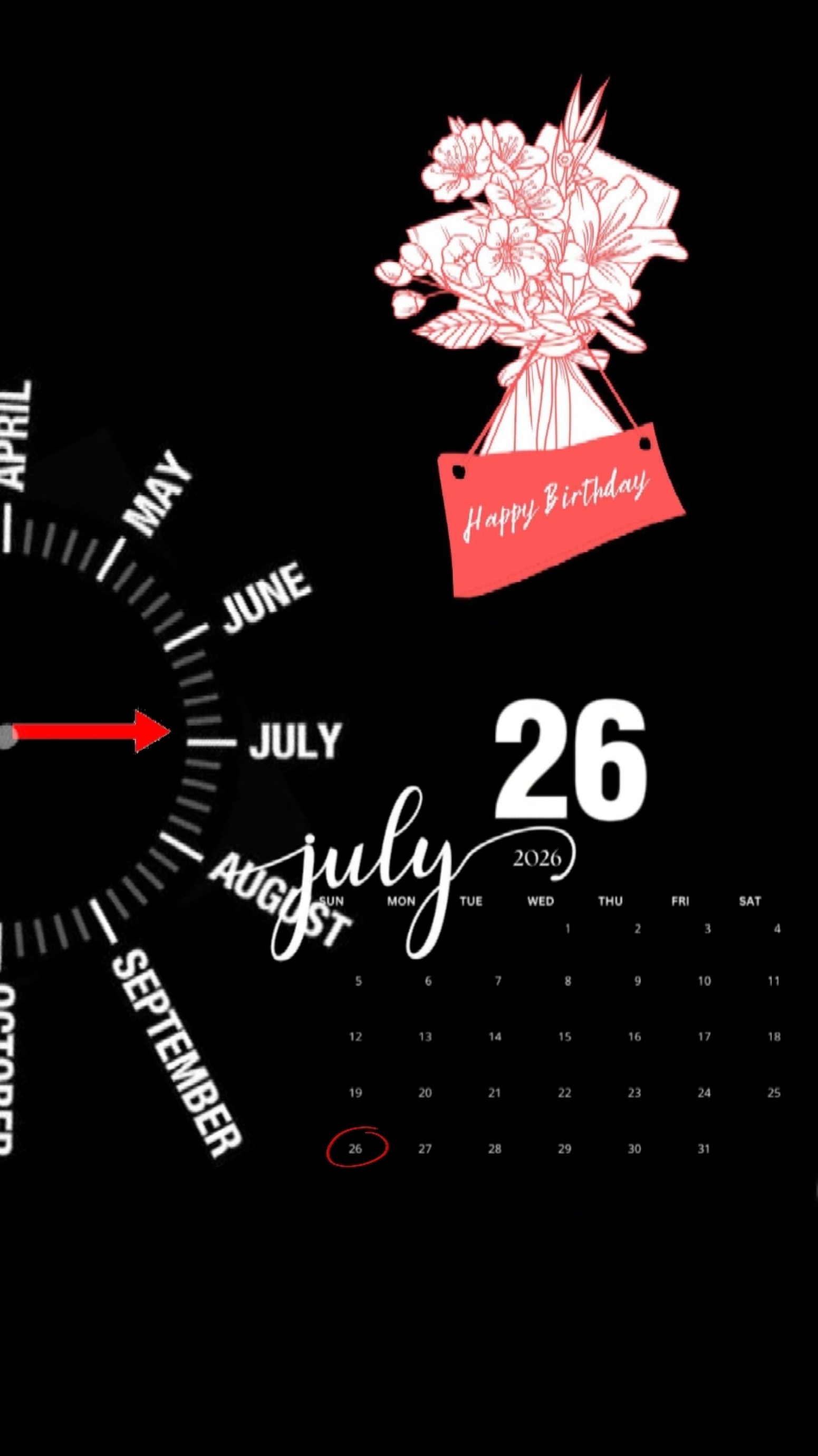 ULANG TAHUN 26 JULI 