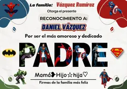 Reconocimiento papá