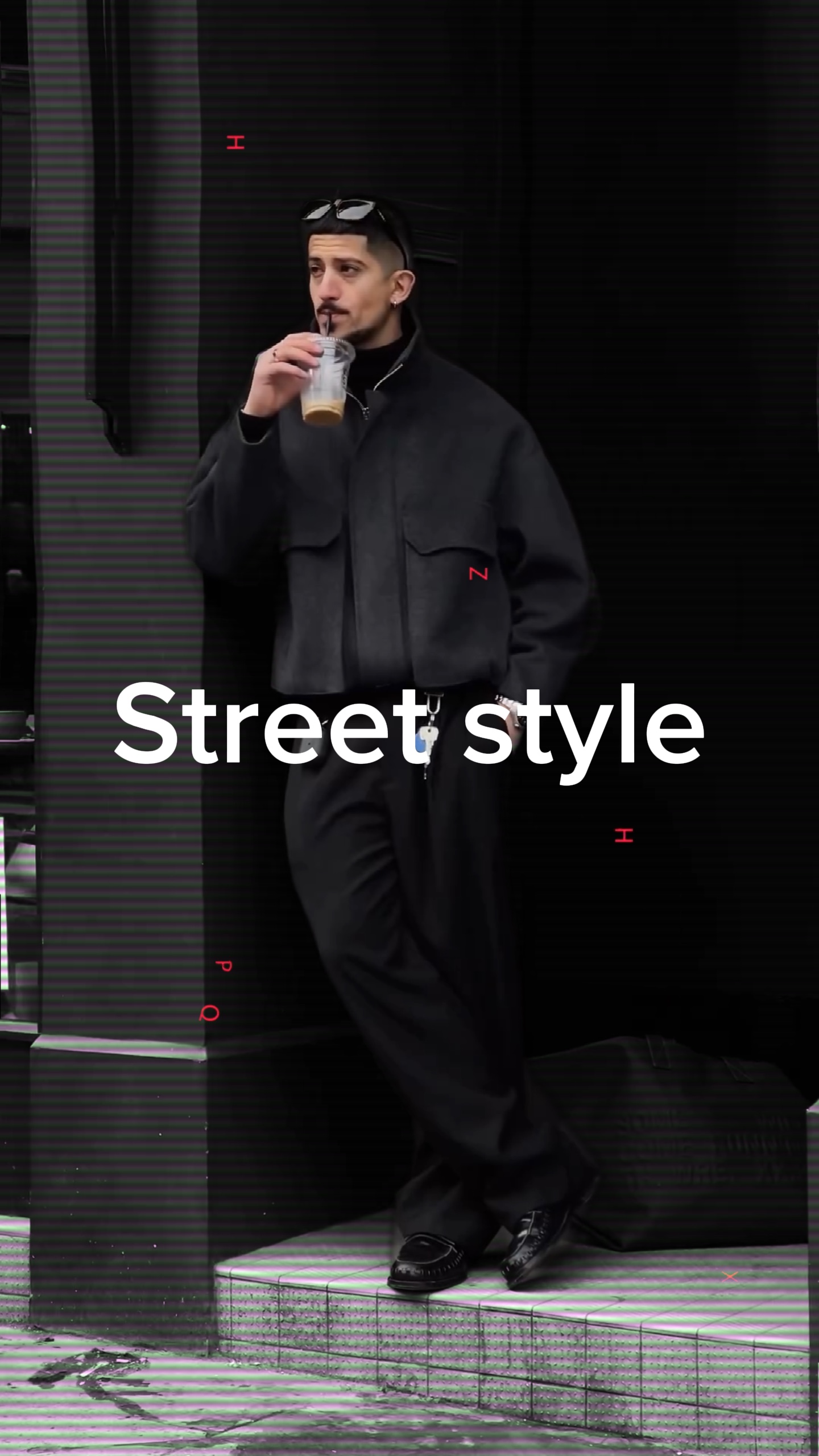 Siyah renk stili