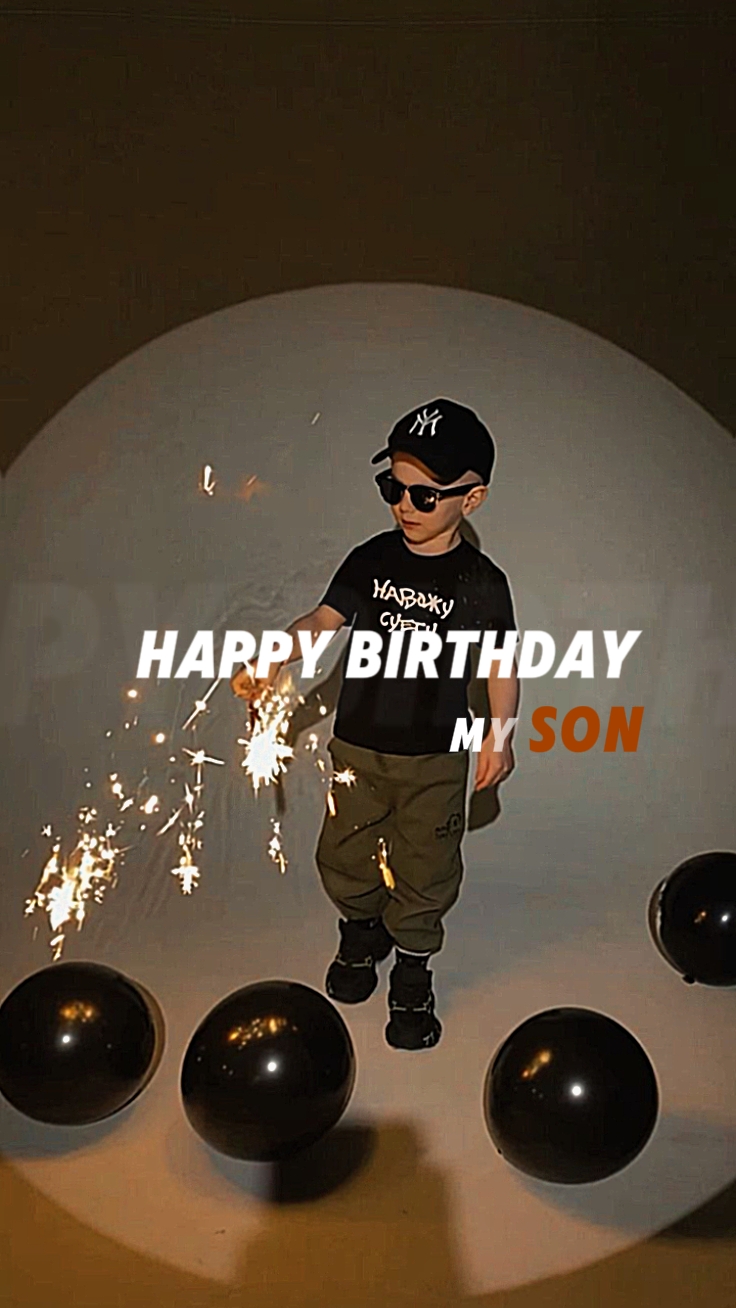 Joyeux anniversaire fils