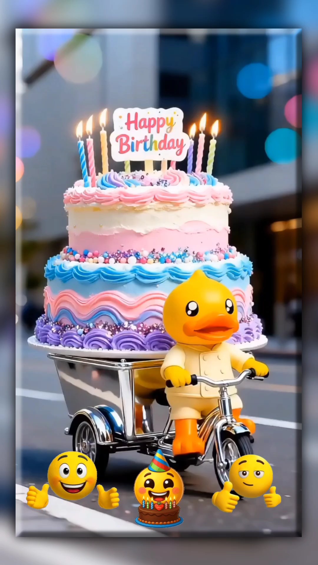 Selamat ulang tahun bebek