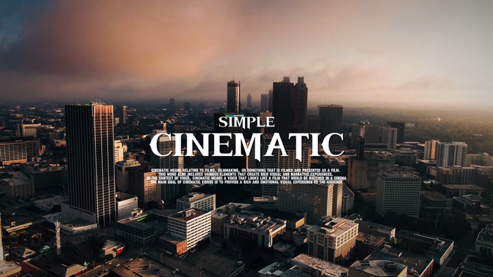 SIMPLE CINEMATIC 