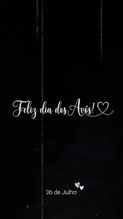 Feliz dia dos Avós