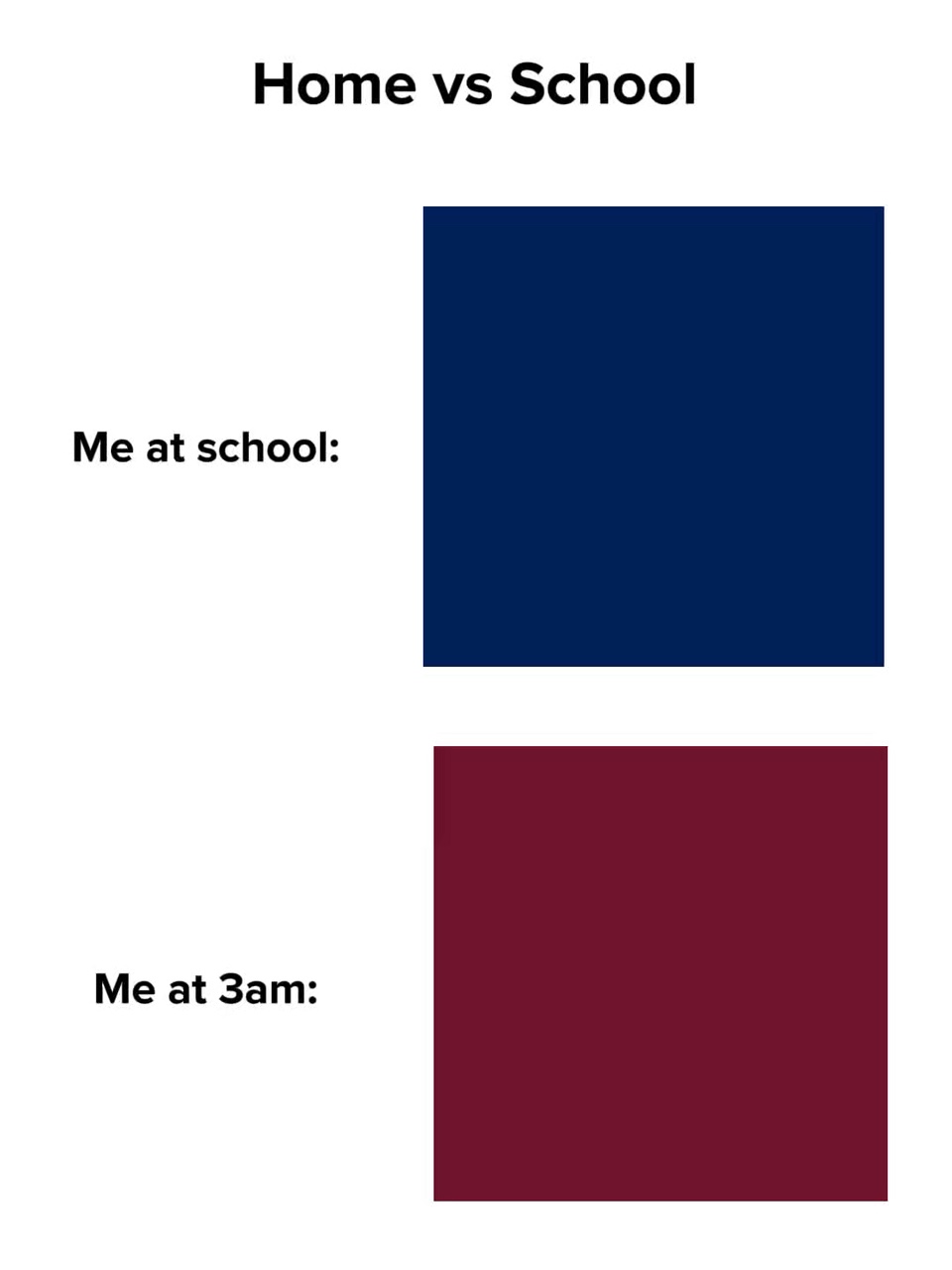 Hogar vs escuela 