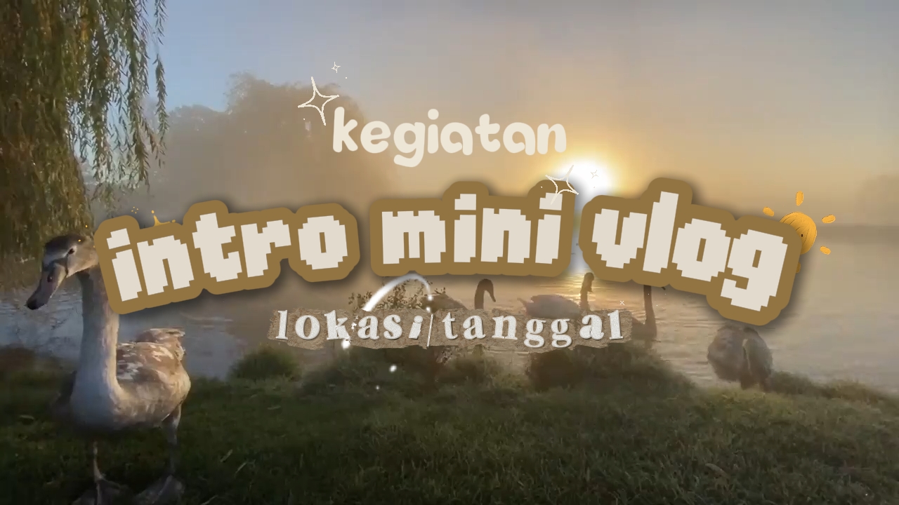 intro/opening vlog