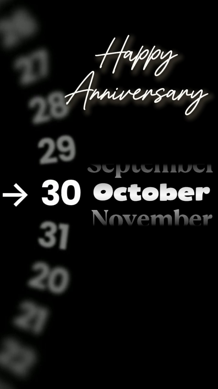 ANNIV 30 OCTOBER