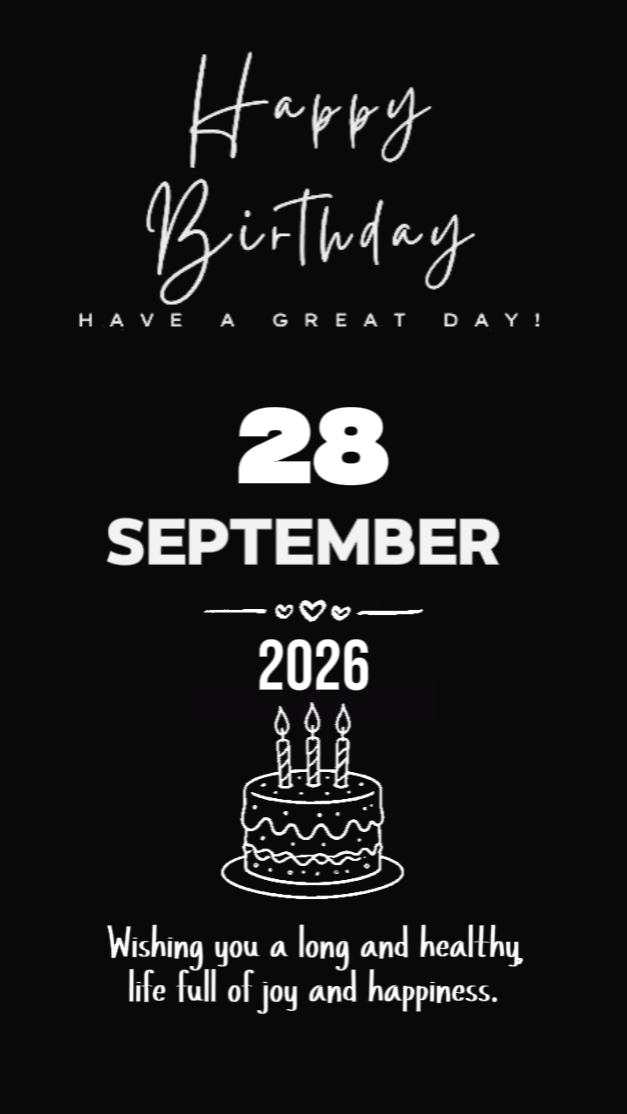 28 septembre anniversaire