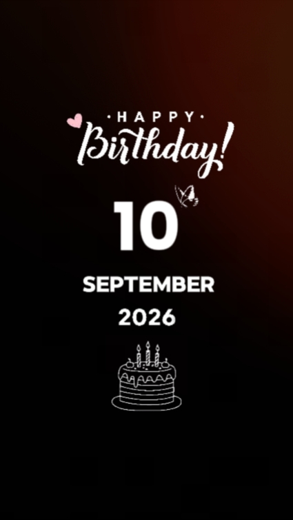 HBD DAD 10. SEPTEMBER