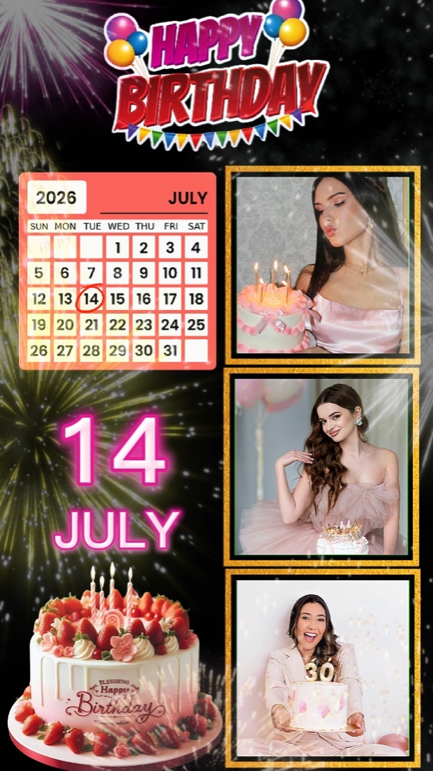 Birthday 14 JULY 