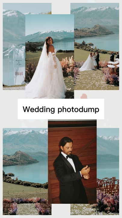 Wedding photodump