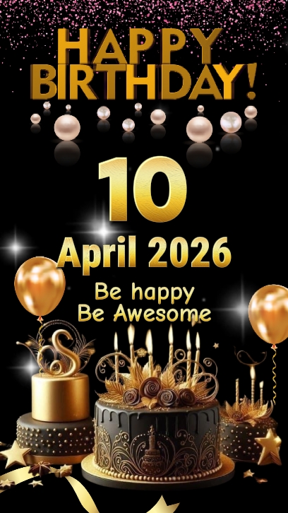 hbd 10 April 2026