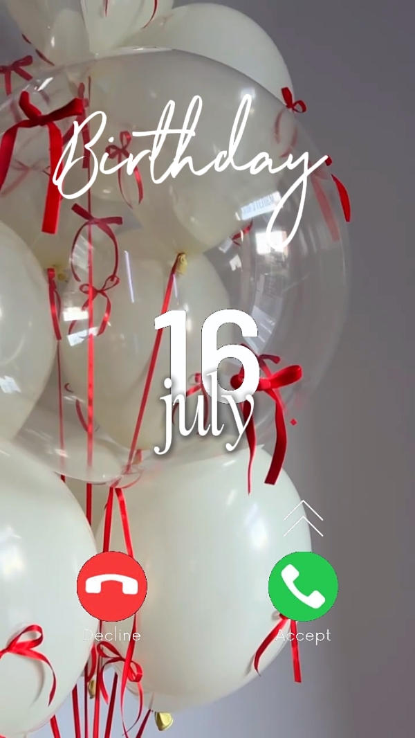 16 Juli ulang tahun 