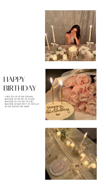 Geburtstag Collage 