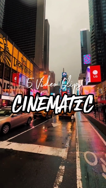 5 Clips Cinematic