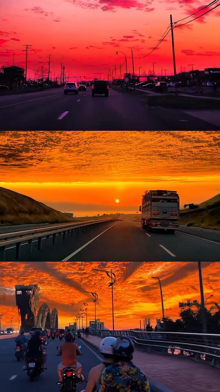beautiful road trip