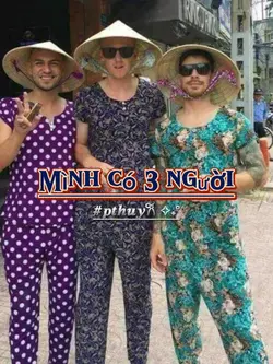 Mình có 3 người