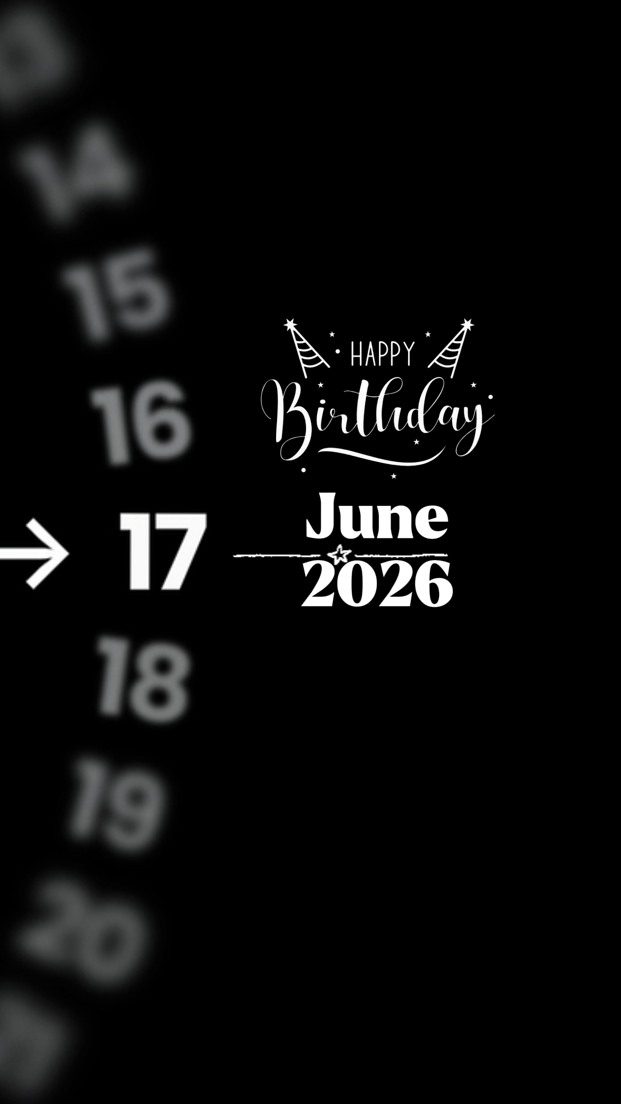 BIRTHDAY 17 JUNE