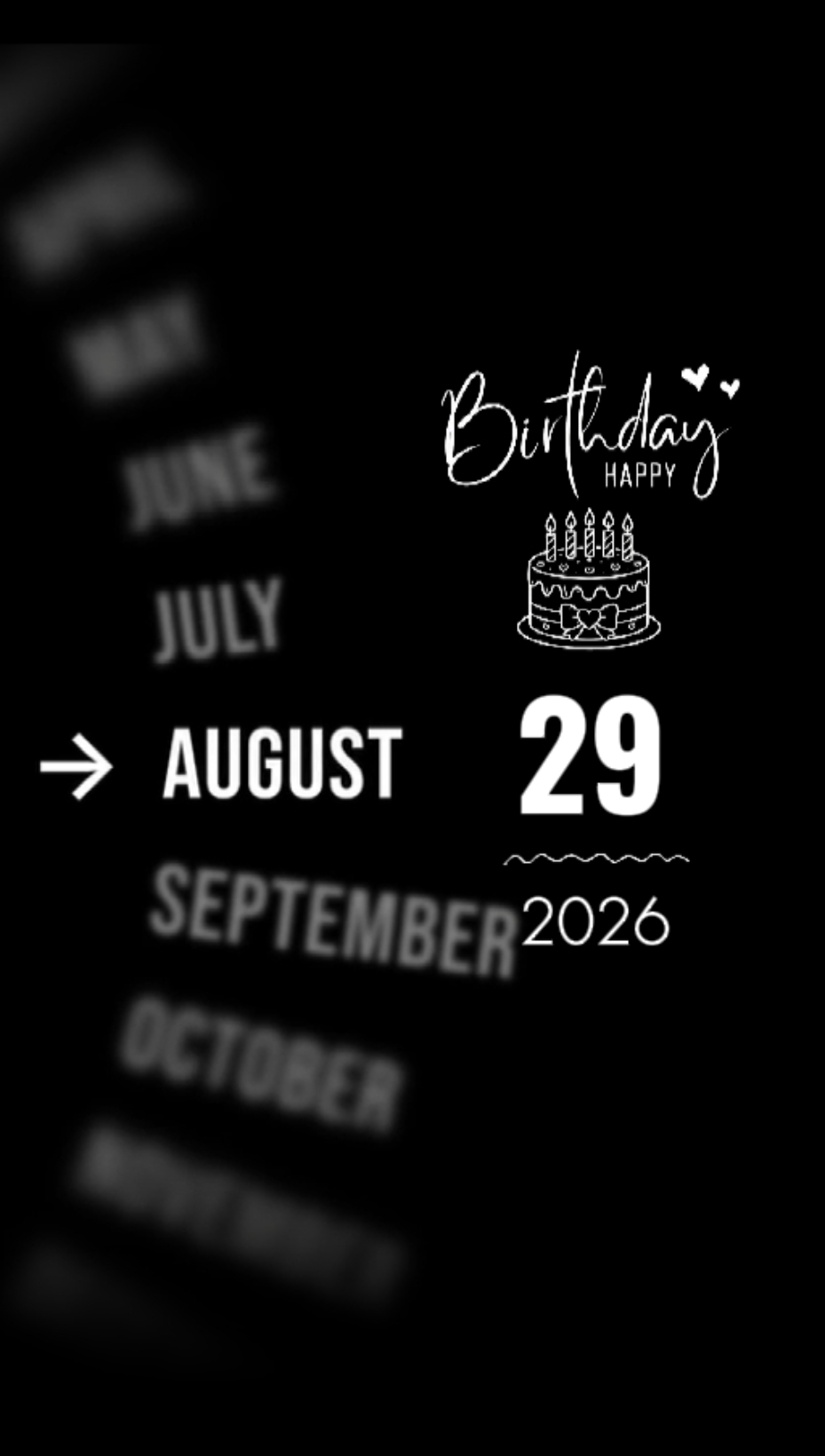 ANNIVERSAIRE FILLE 29 AOÛT