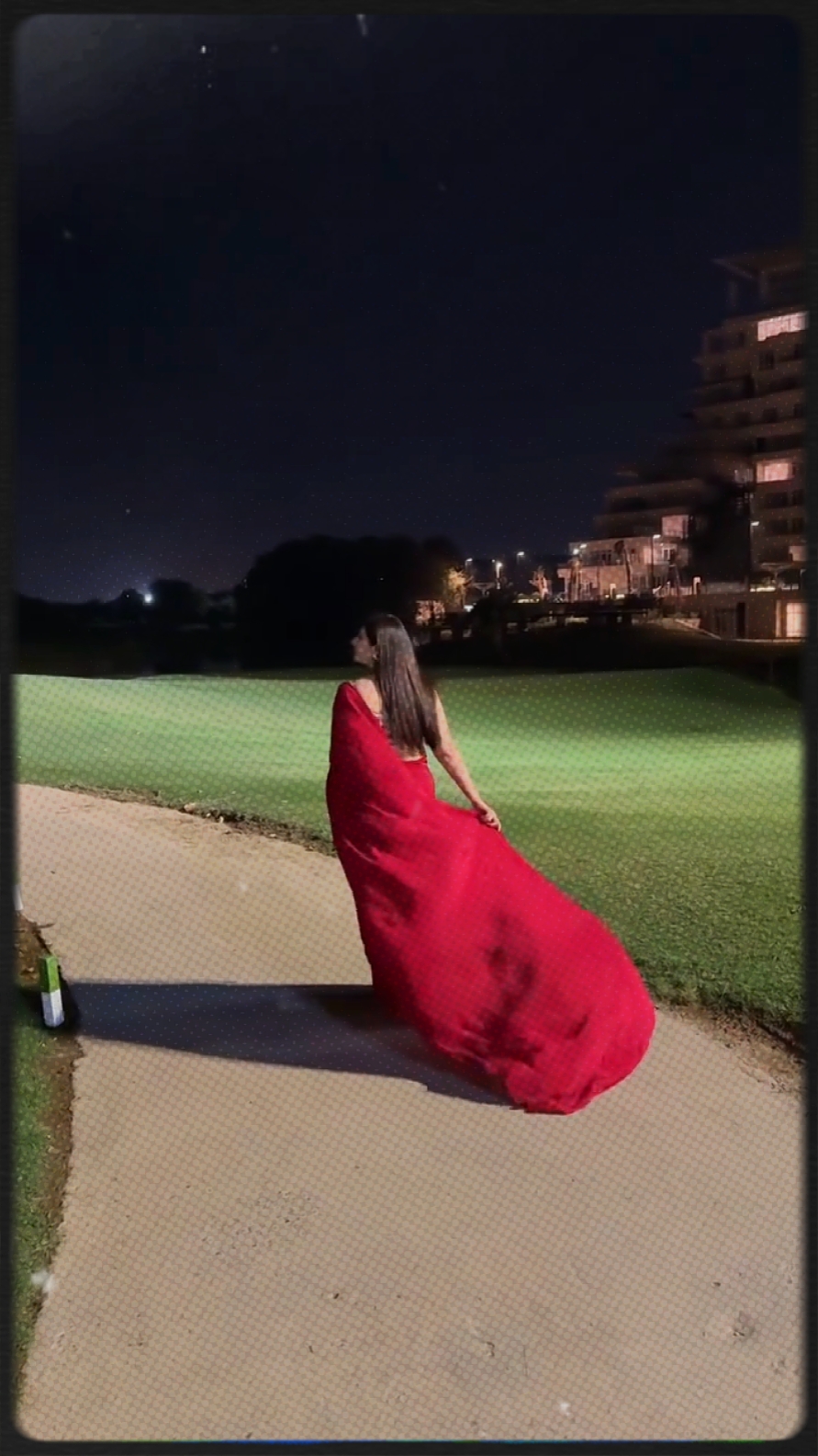 Saree. Template 