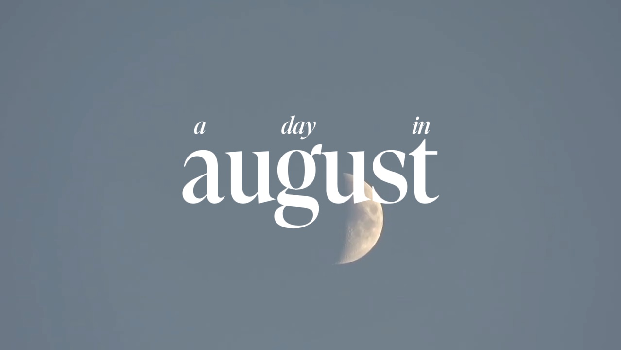 Um dia em agosto 