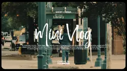 MINI VLOG AESTHETIC