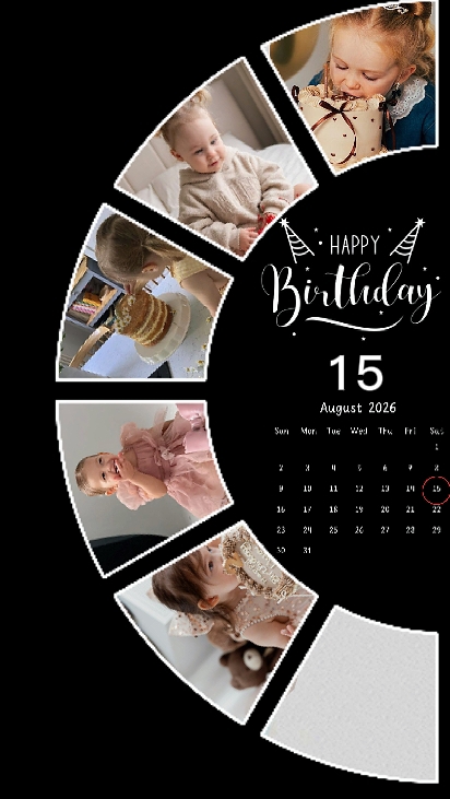 hbd daughter 15 aug