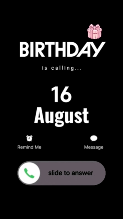 hbd 16 august