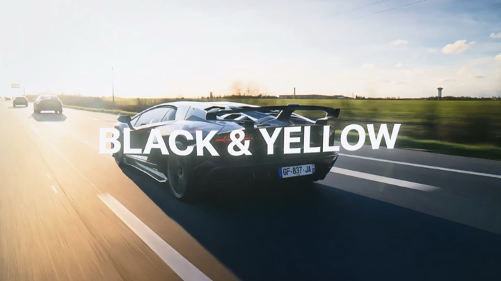 BLACK AND YELLOW