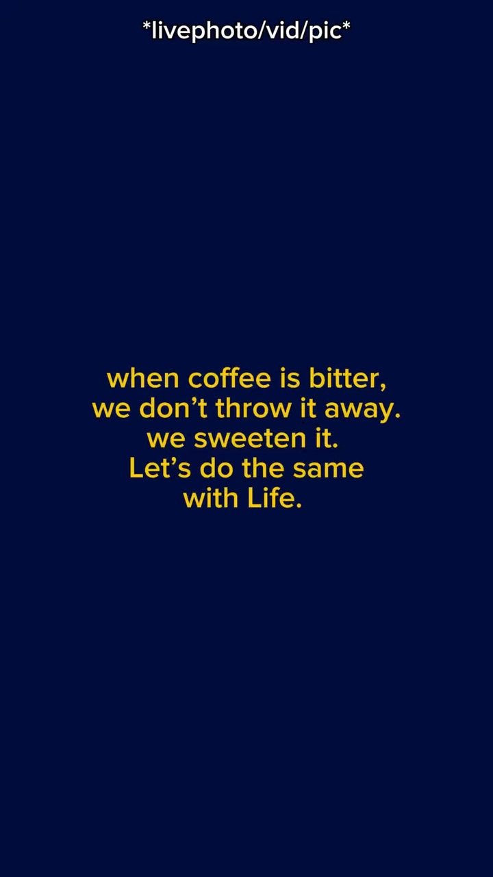 Cuando el café es amargo