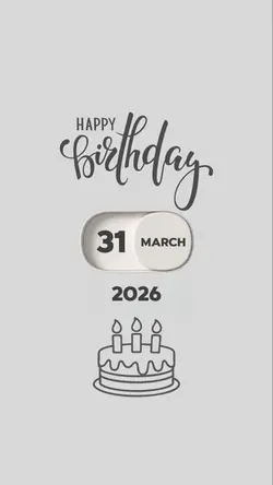 HBD 31 MARCH 2026