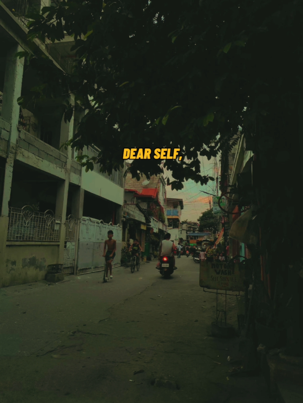 Dear self,