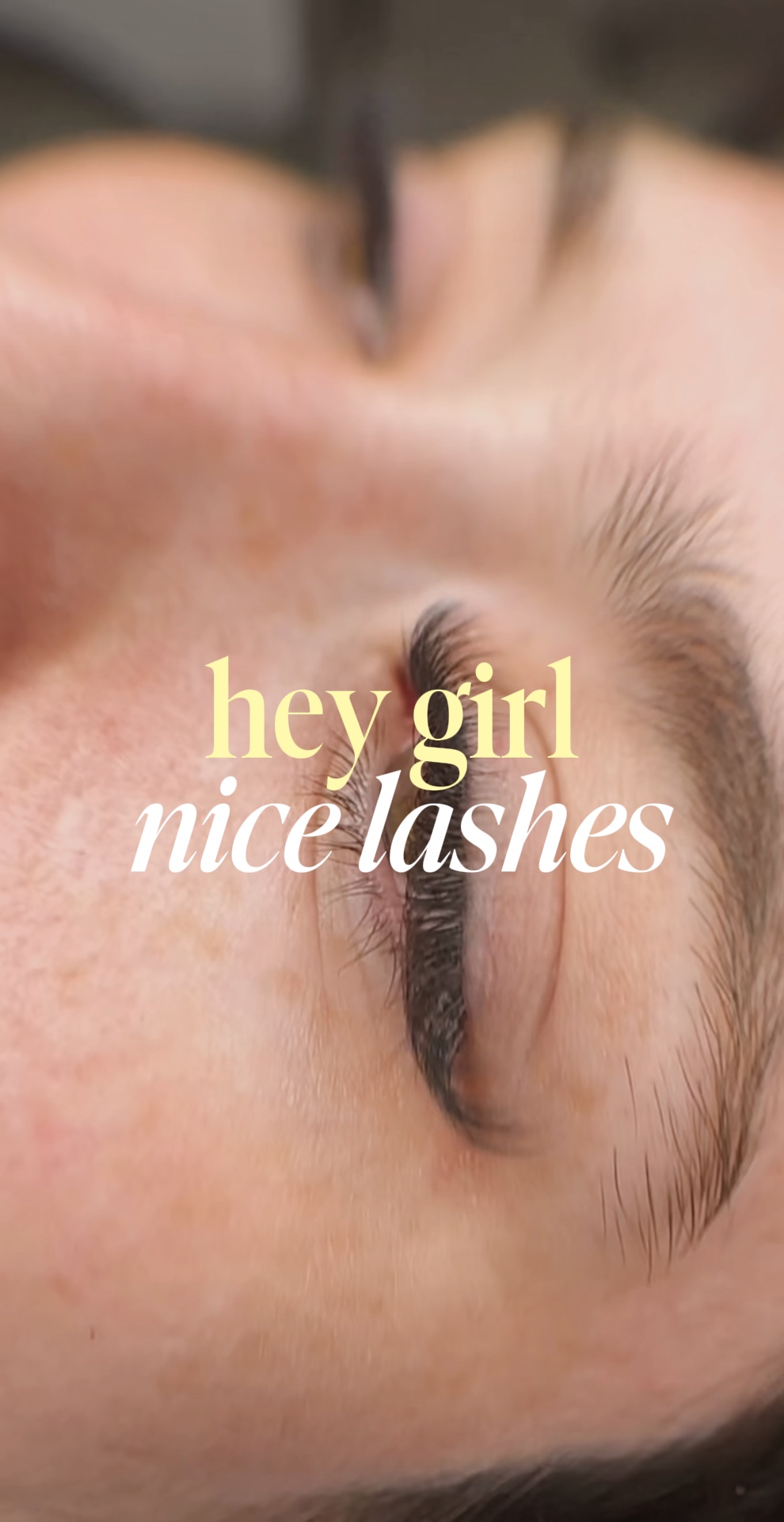 Nice lashes