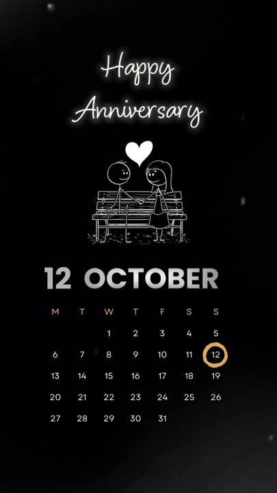 october anniversary