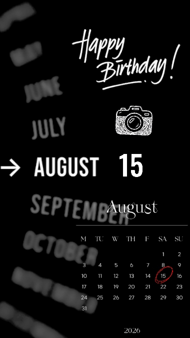 hbd day 15 Agustus 