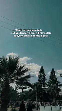 Demi ketenangan