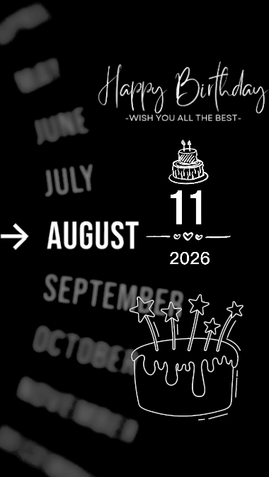 11 Agustus ulang tahun 