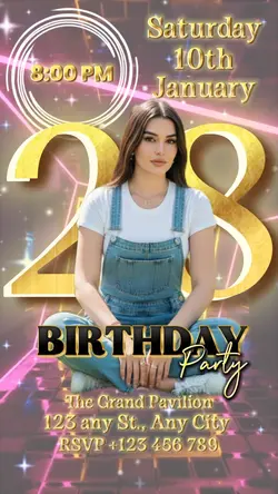 BIRTHDAY INVITATION 