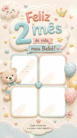 Mesversário 2 meses