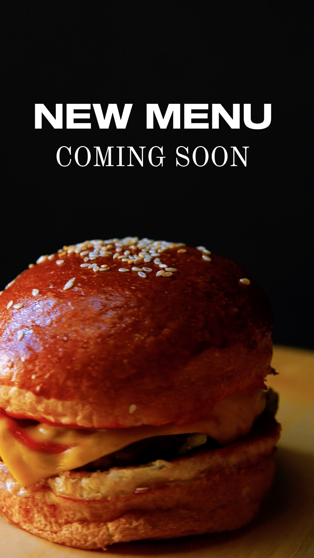 New menu