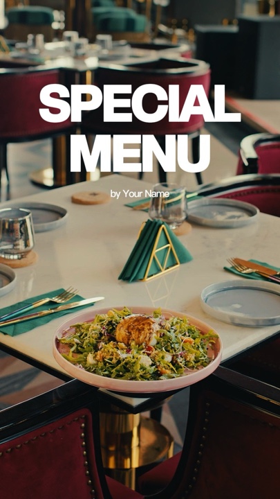 Menú Especial