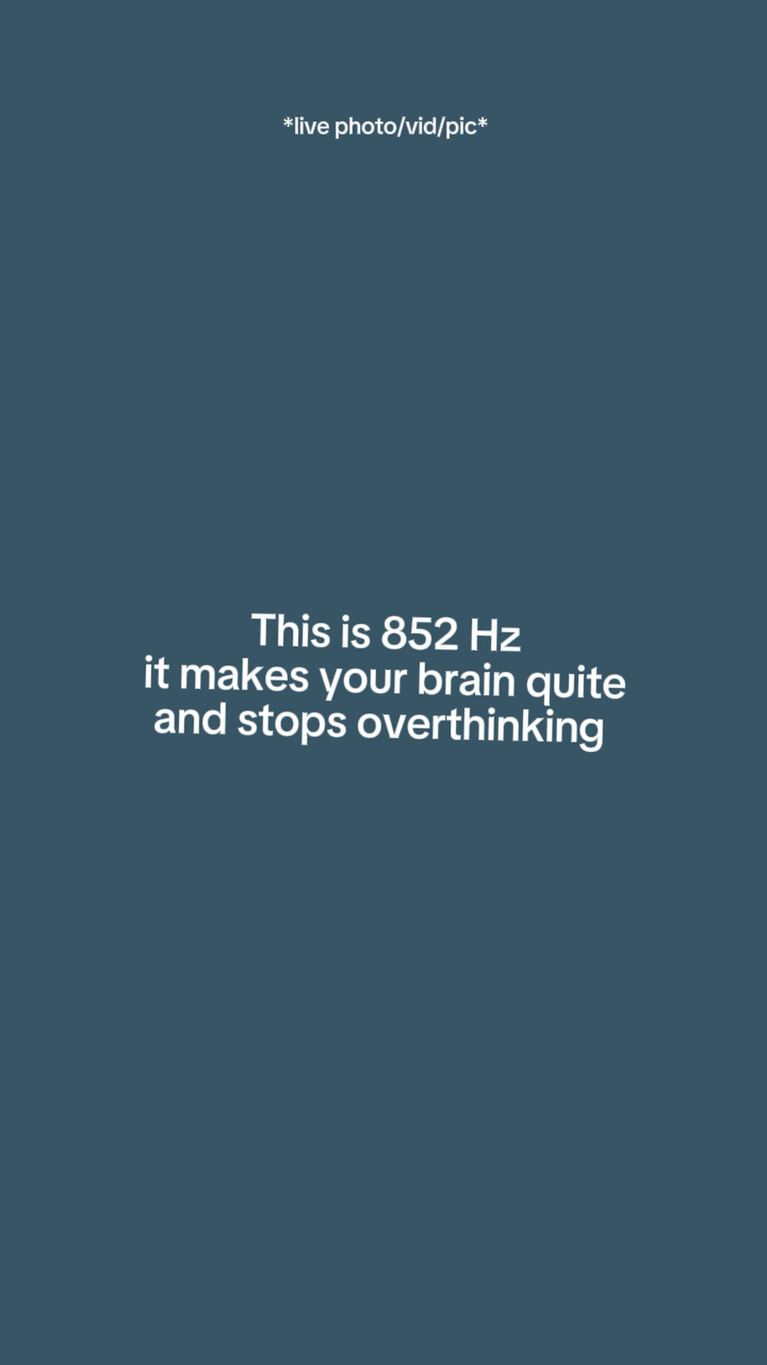 c'est 852 Hz